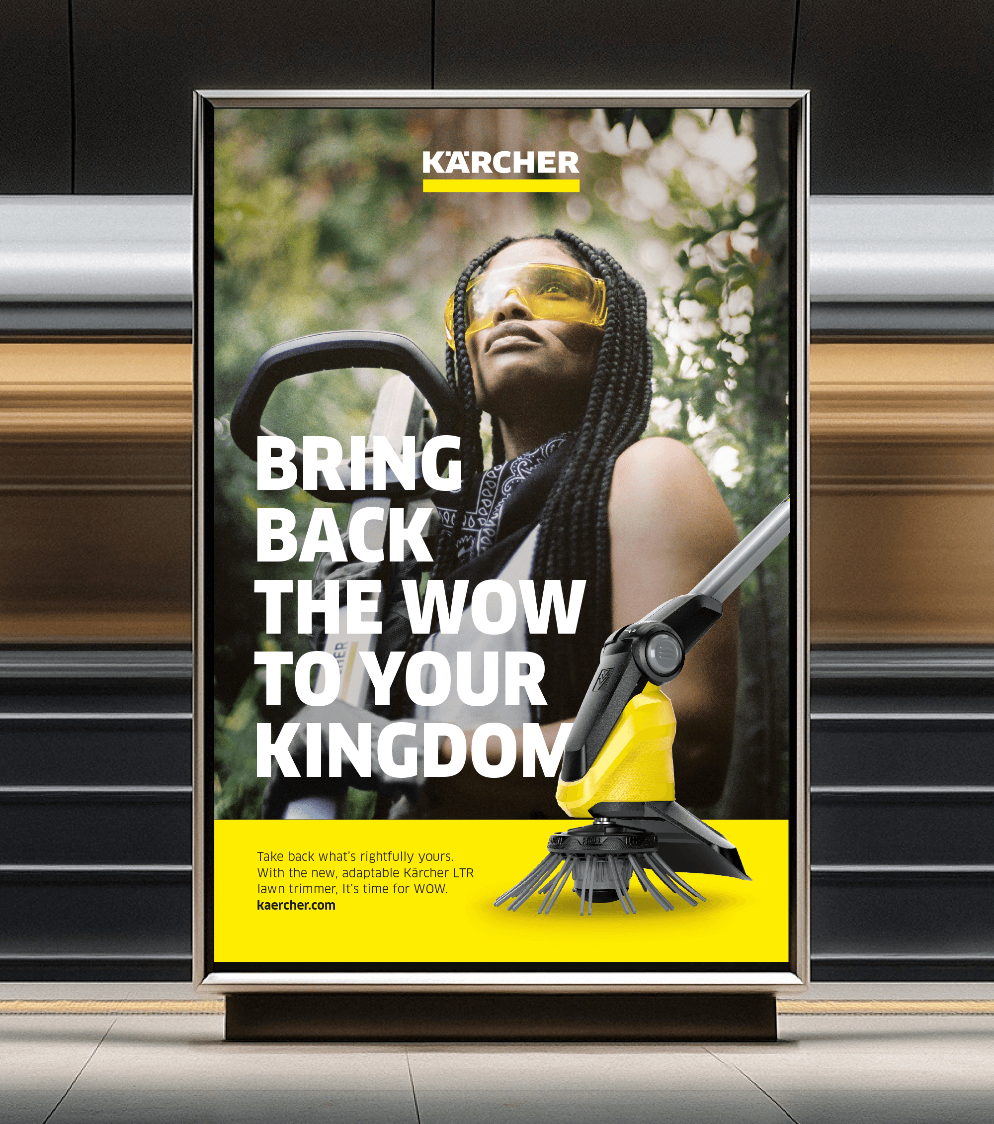 Kärcher — A bold brand refresh that brings back the Wow.